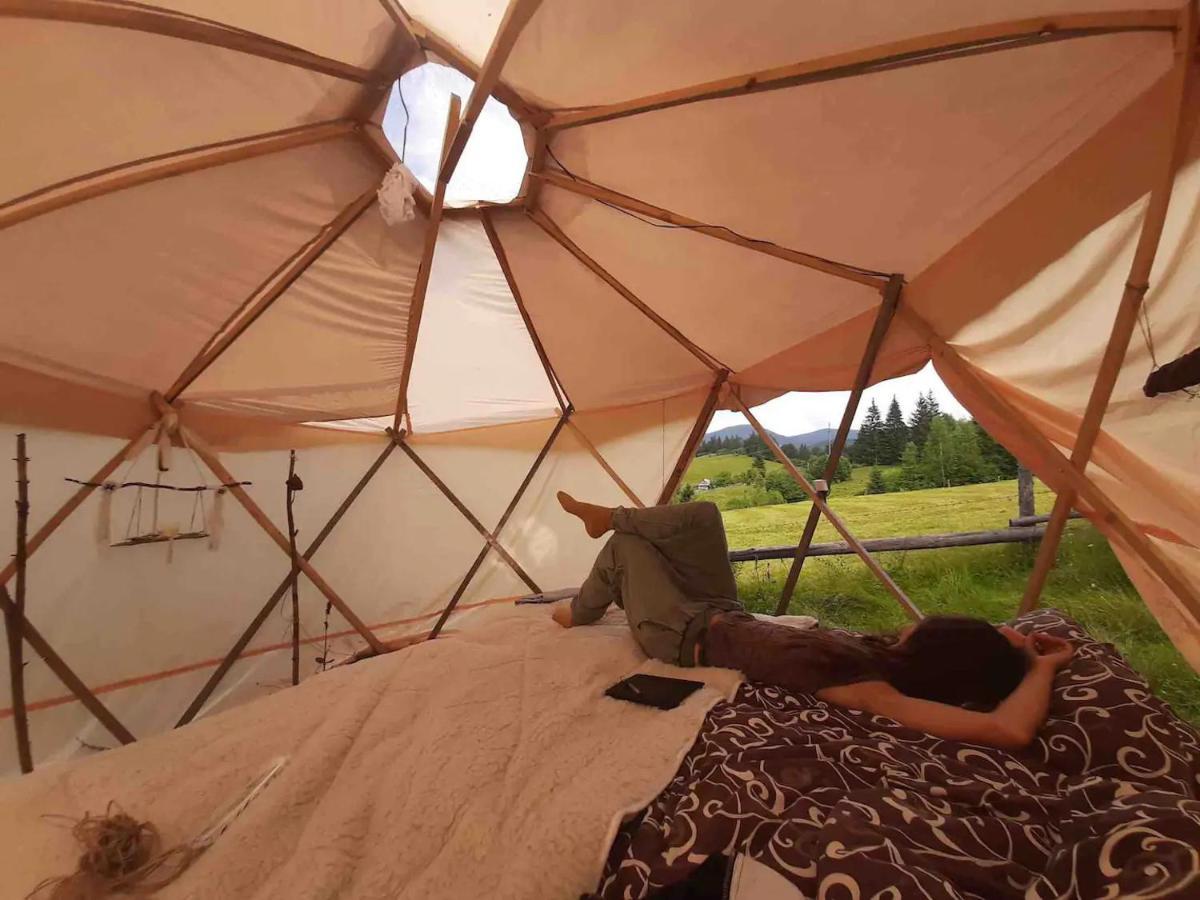 Eco Glamping - Carpathians. Retreat Hub Dzin Space Верховина Экстерьер фото